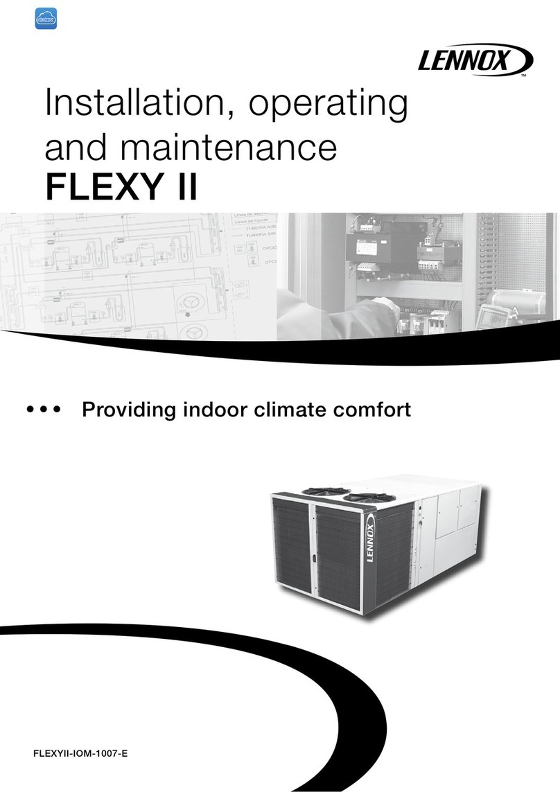 Lennox FLEXY II Series User manual