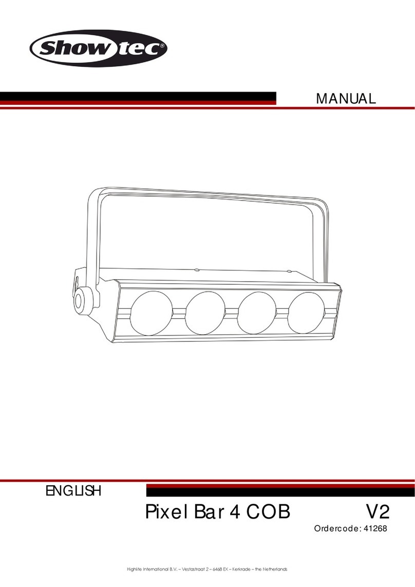 Show Tec Pixel Ber 4 COB User manual