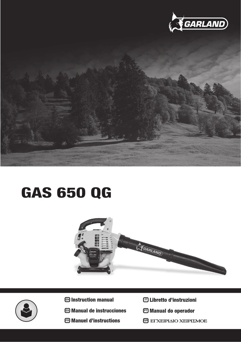 Garland GAS 650 QG instruction manual