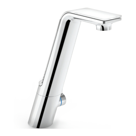 Hansa ALESSI Sense 0776 2203 Installation and maintenance guide