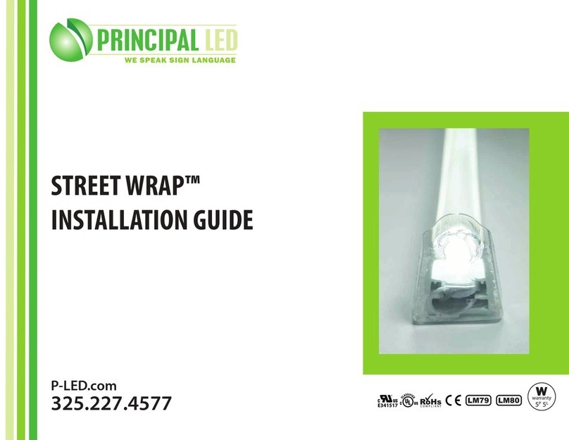 Principal LED STREET WRAP installation guide