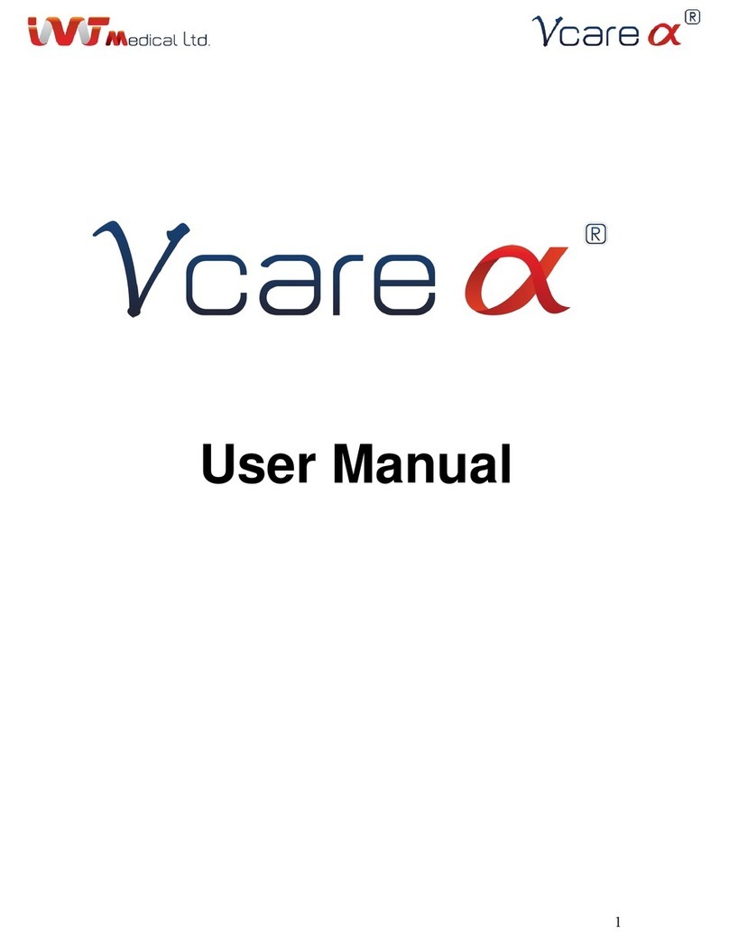 Medical Technology Vcare a Series user manual
