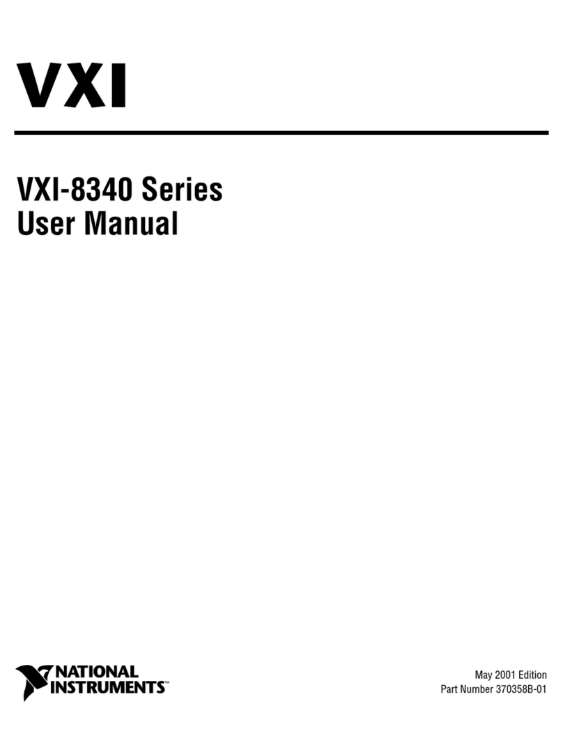 National Instruments VXI-8340 Series User manual