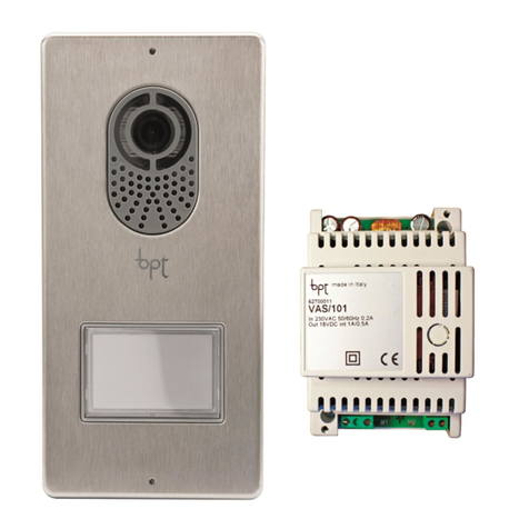 CAME BPT KIT FREE LVC User manual
