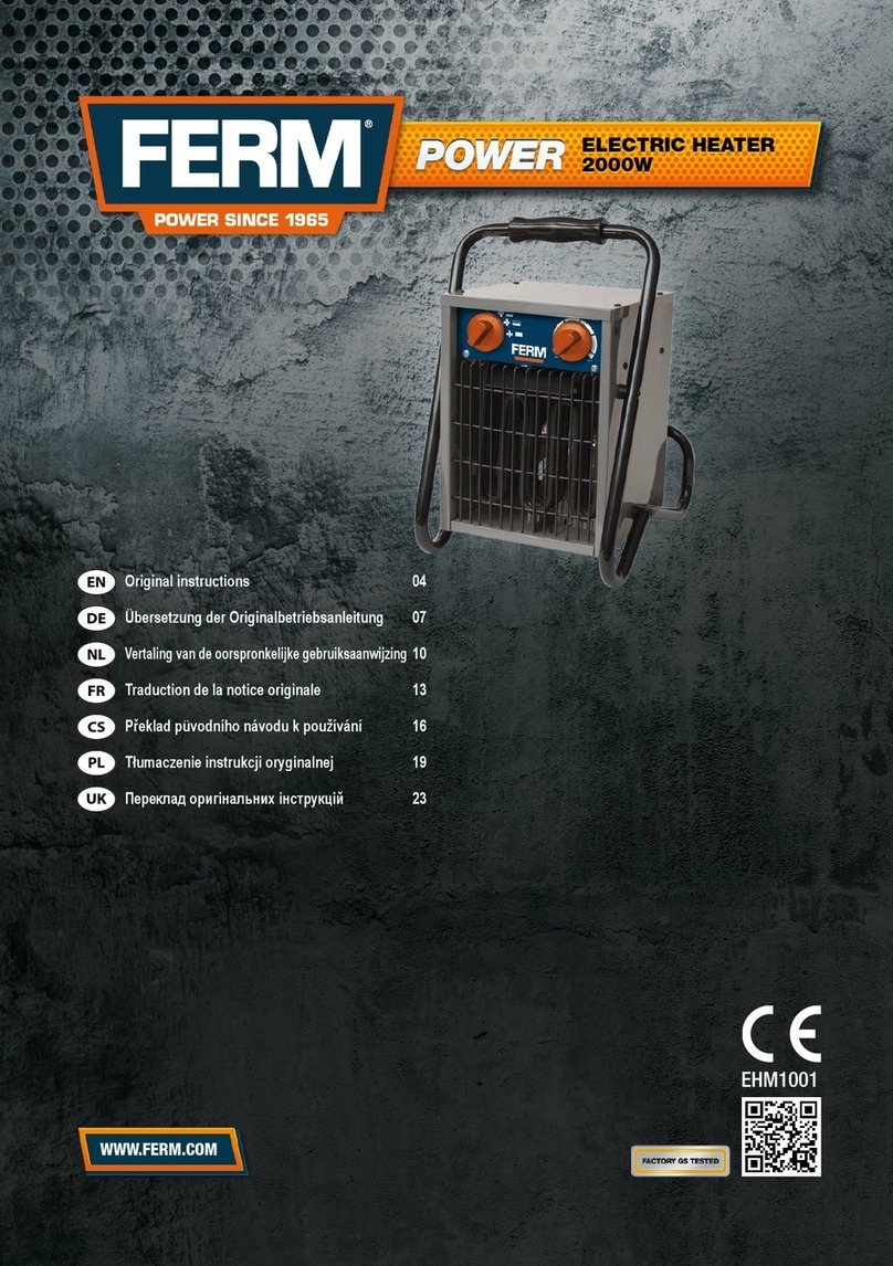Ferm POWER EHM1001 Original instructions
