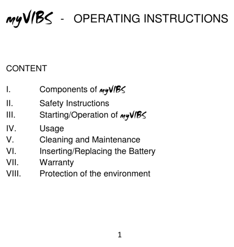 INEXPIM myVIBS operating instructions