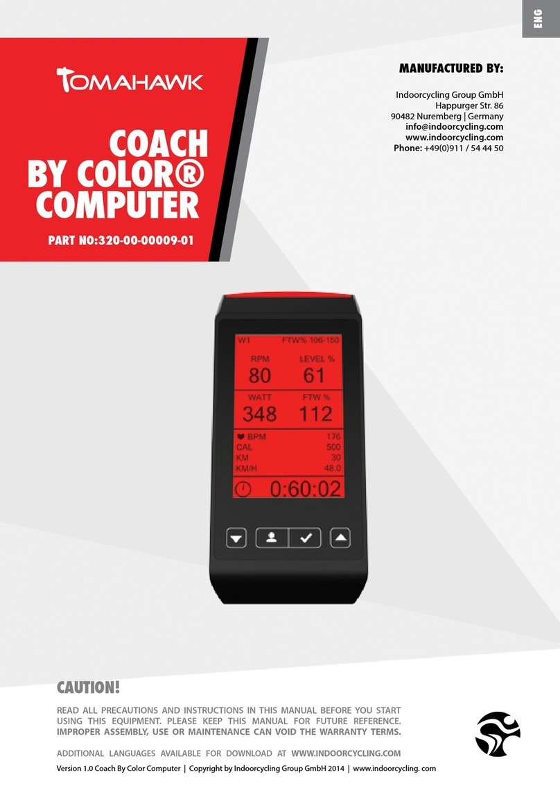 Tomahawk COACH BY COLOR manual