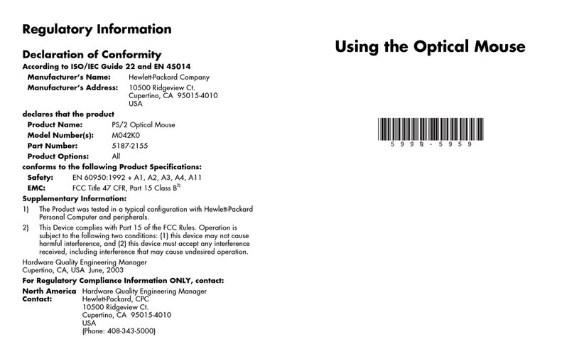 HP M042K0 User manual HP M042K0 User manual