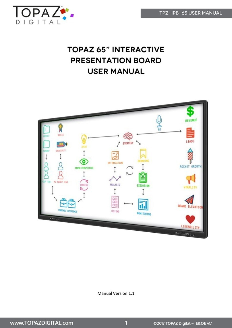 TOPAZ Digital TPZ-IPB-65 user manual