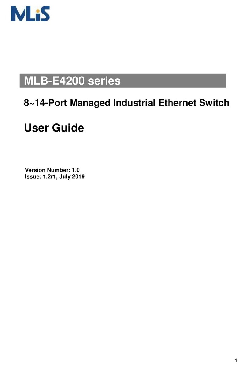 MLis MLB-E4200 Series user guide