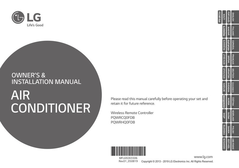 LG PQWRCQ0FDB Quick start guide