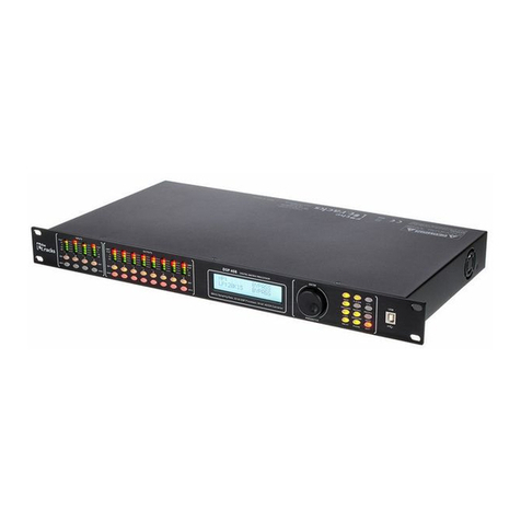 thomann t.racks FIR DSP 408 user manual