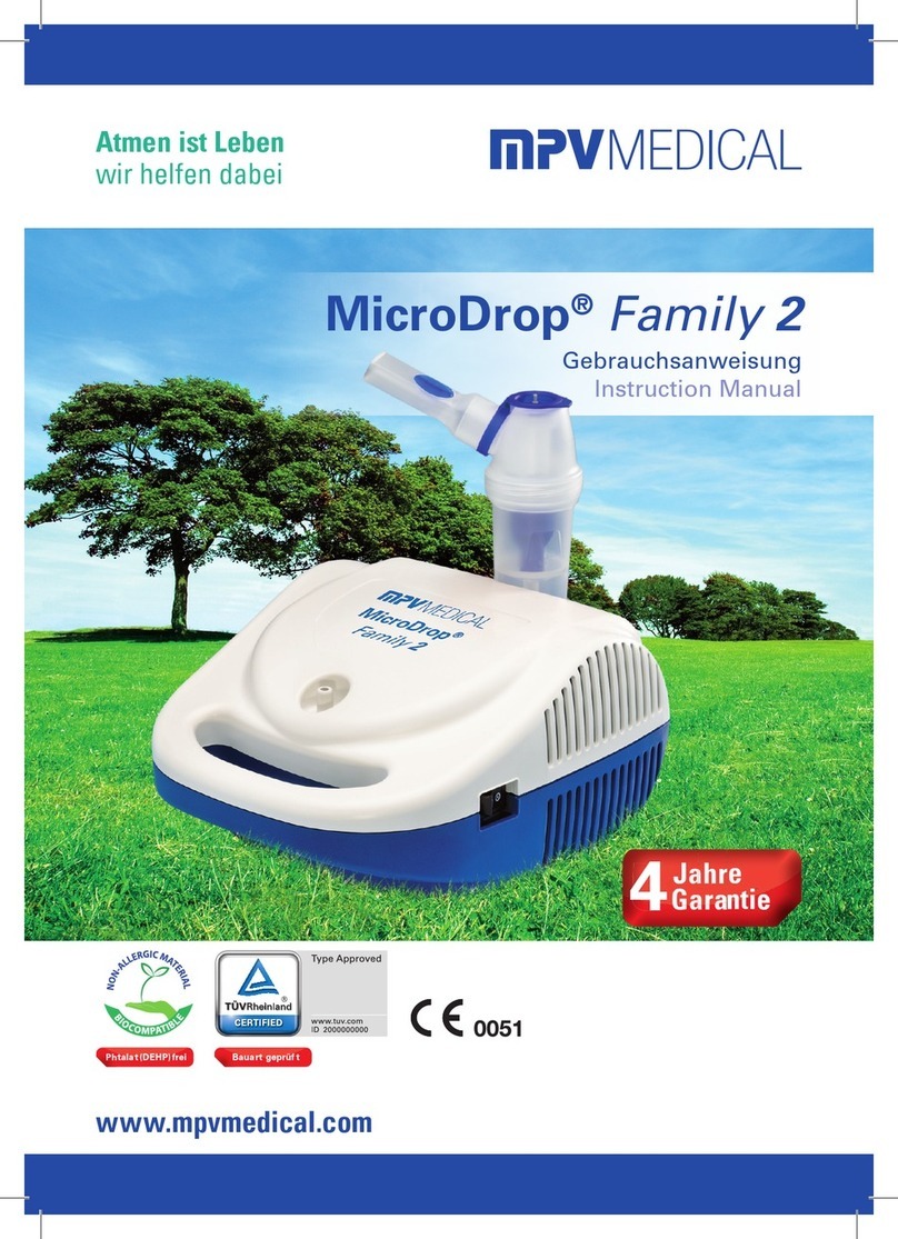 MPV Medical MicroDrop Family 2 instruction manual MPV Medical MicroDrop Family 2 instruction manual