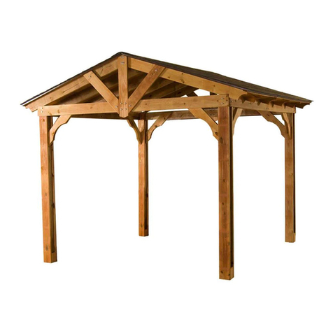 Heartland PASADENA PAVILION 10x12 Assembly manual