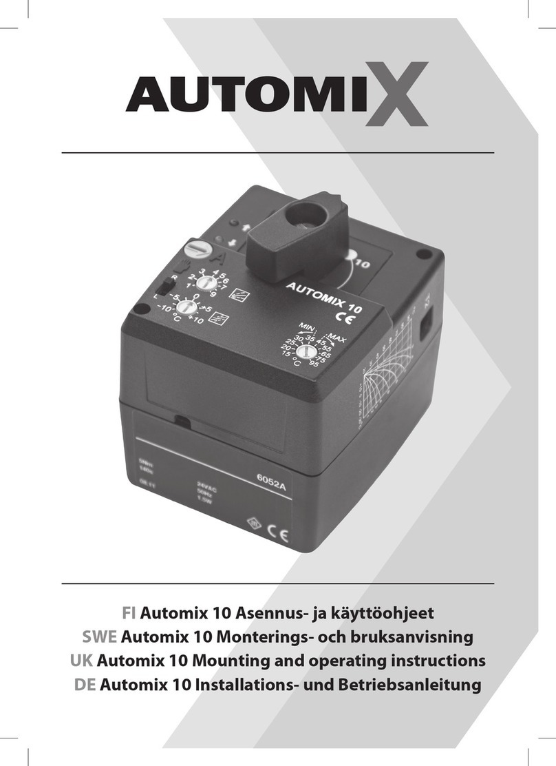 AutomiX Automix 10 Mounting and operating instructions