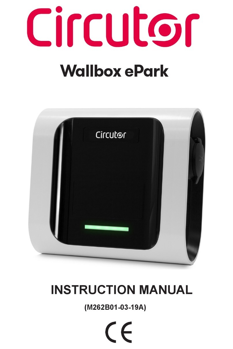 Circutor Wallbox ePark User manual Circutor Wallbox ePark User manual