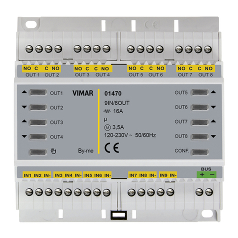 Vimar 01470 User manual