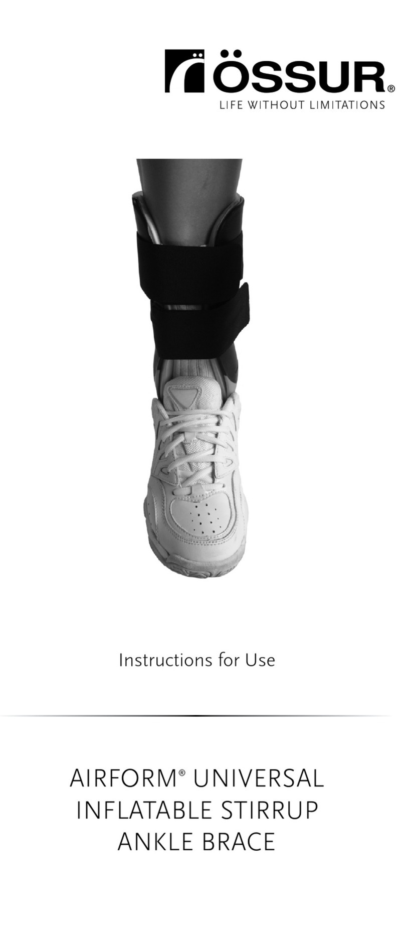 Ossur Airform User manual