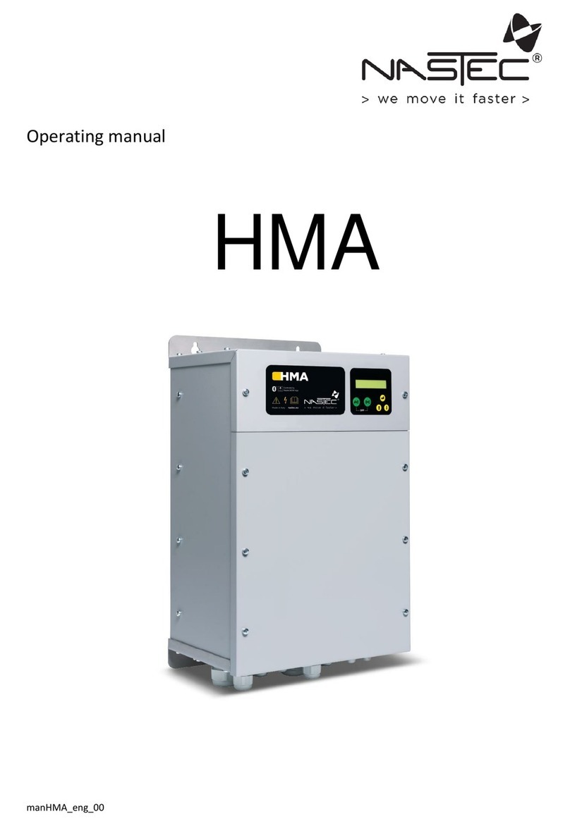 Nastec HMA Series operating manual