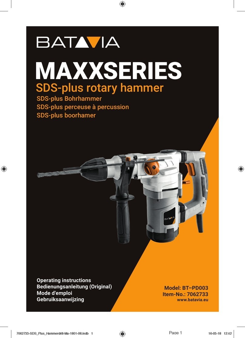 Batavia MAXX Series operating instructions