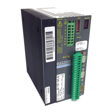 Baldor DBSC 100 Series Installation and operating manual