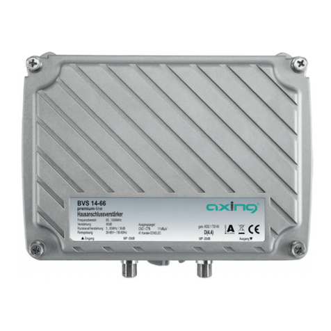 axing premium-line BVS 14-66 User manual