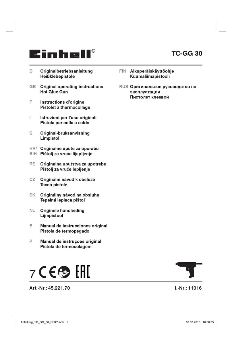 EINHELL TC-GG 30 operating instructions