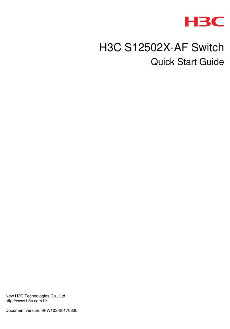 H3C S12502X-AF quick start guide H3C S12502X-AF quick start guide
