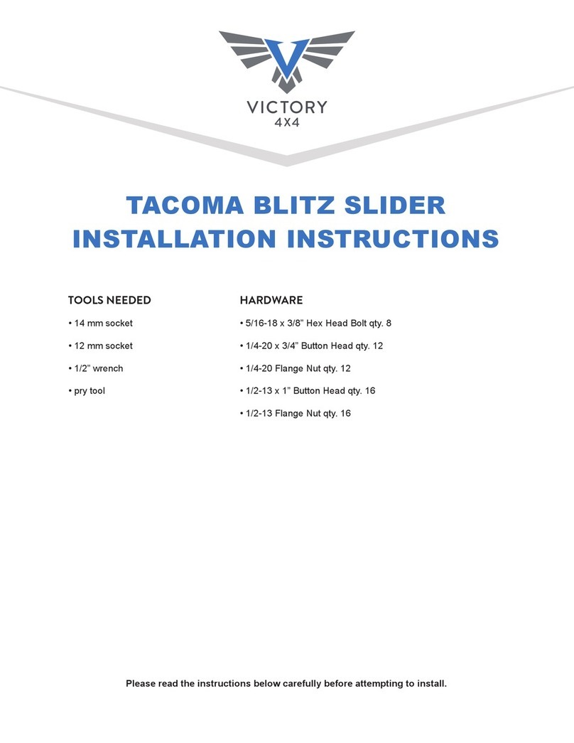 Victory 4x4 VT23SL-BL User manual Victory 4x4 VT23SL-BL User manual