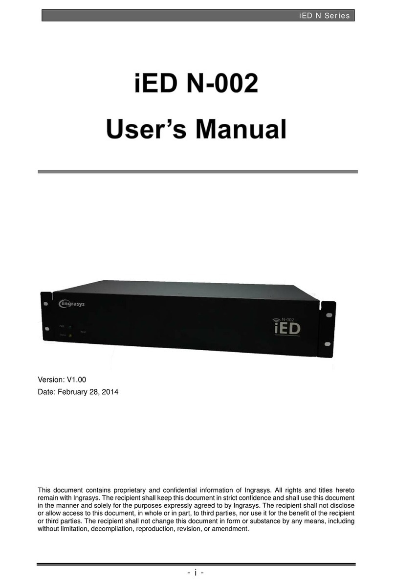 Ingrasys iED N Series user manual