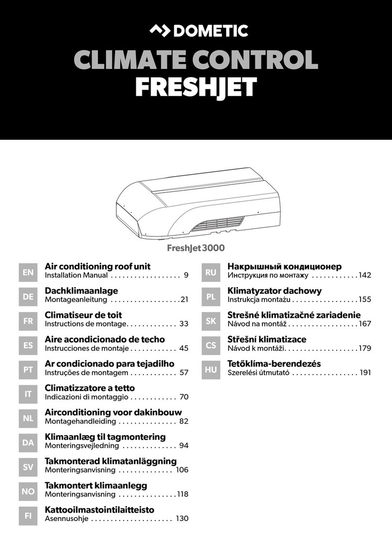 Dometic FreshJet3000 User manual