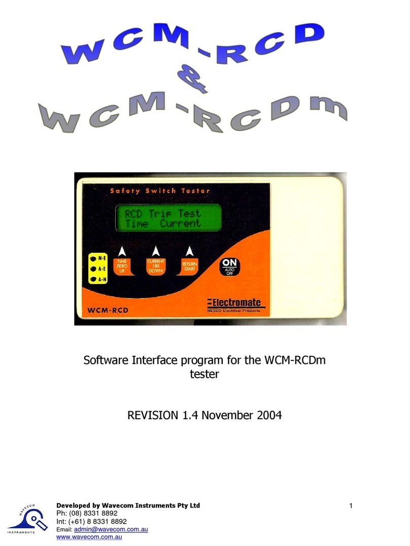 Wavecom WCM-RCD manual