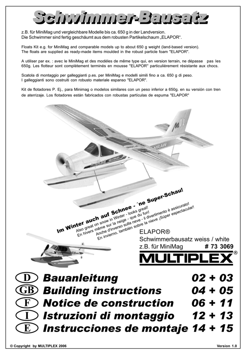Multiplex 73 3069 Building instructions