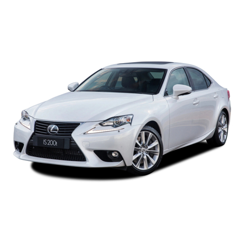 Lexus IS300h Dismantling manual