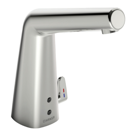 Hansa DESIGNIO 5179 2201 Installation and maintenance guide