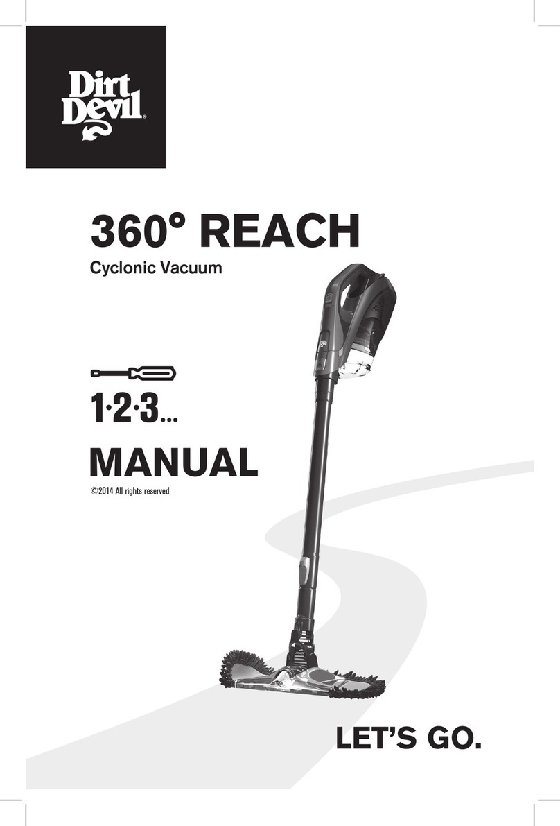 Dirt Devil 360 REACH User manual
