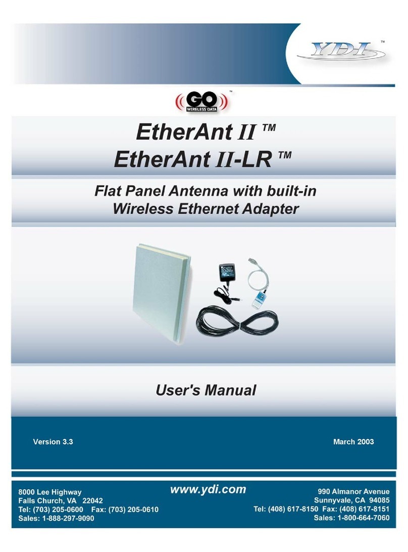 YDI EtherAnt II-LR user manual YDI EtherAnt II-LR user manual