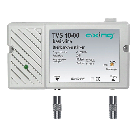 axing basic-line Series Operation instructions