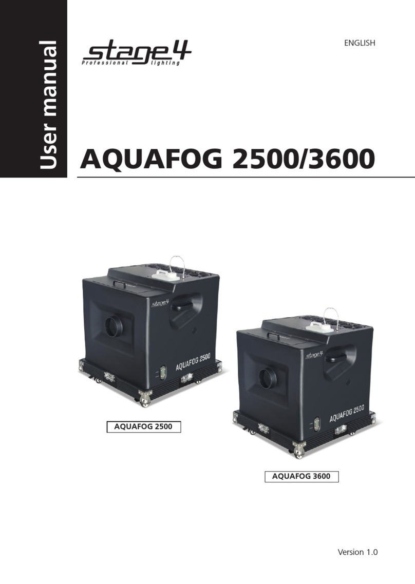 Stage4 AQUAFOG 3600 User manual