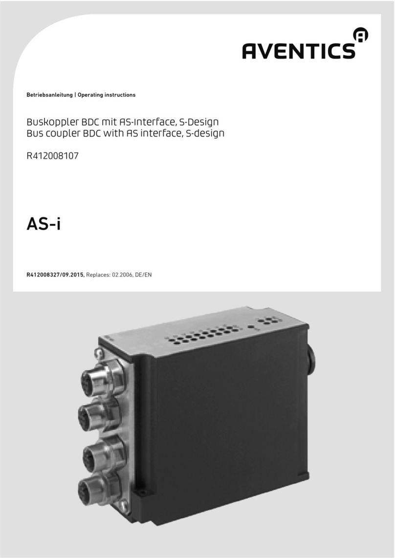 Aventics AS-i operating instructions Aventics AS-i operating instructions