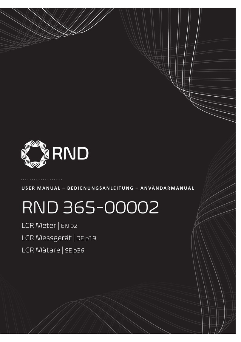 RND 365-00002 user manual