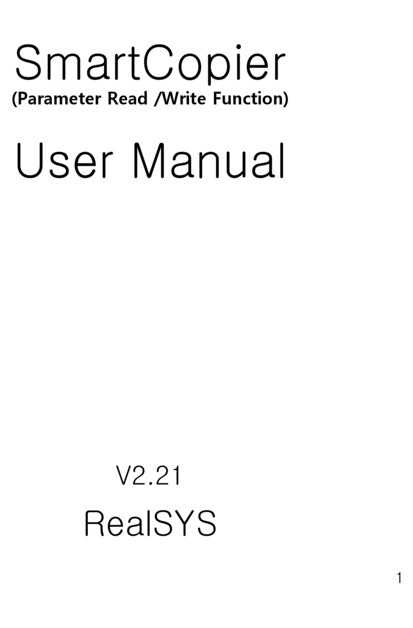 RealSYS SmartCopier User manual