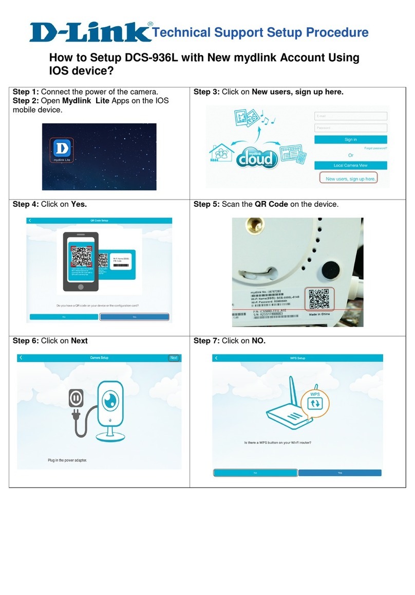 D-Link DCS-936L Setup guide D-Link DCS-936L Setup guide