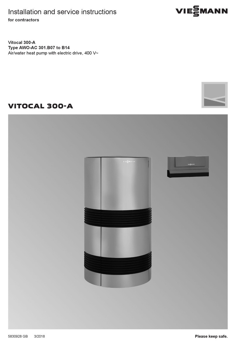 Viessmann VITOCAL 300-A Operating instructions Viessmann VITOCAL 300-A Operating instructions