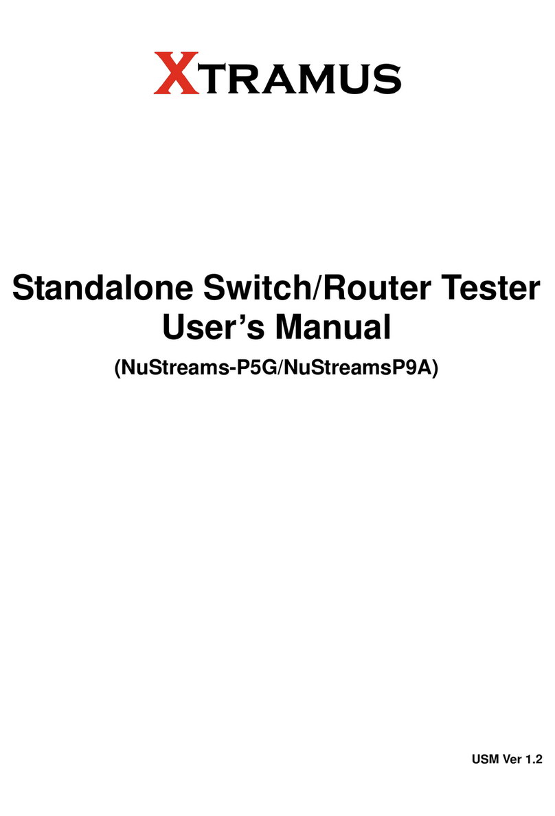 Xtramus NuStreams-P5G User manual