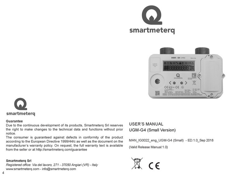 Smartmeterq UGM-G4 user manual