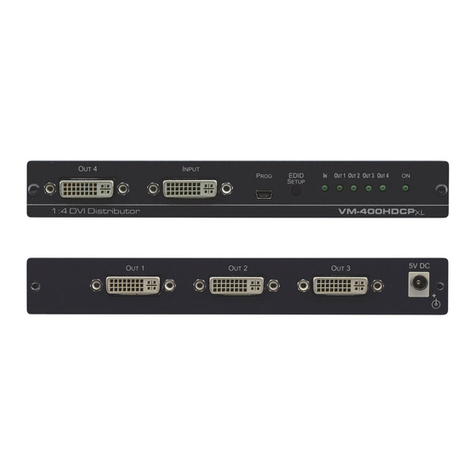 Kramer VM-400HDCPxl User manual