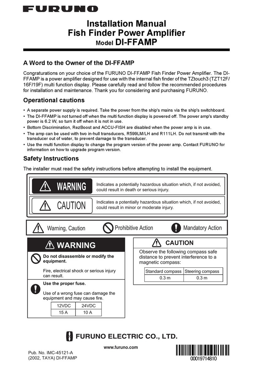 Furuno DI-FFAMP installation manual