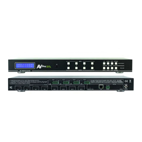 AVPro Edge AC-MX88-AUHD-GEN2 User manual