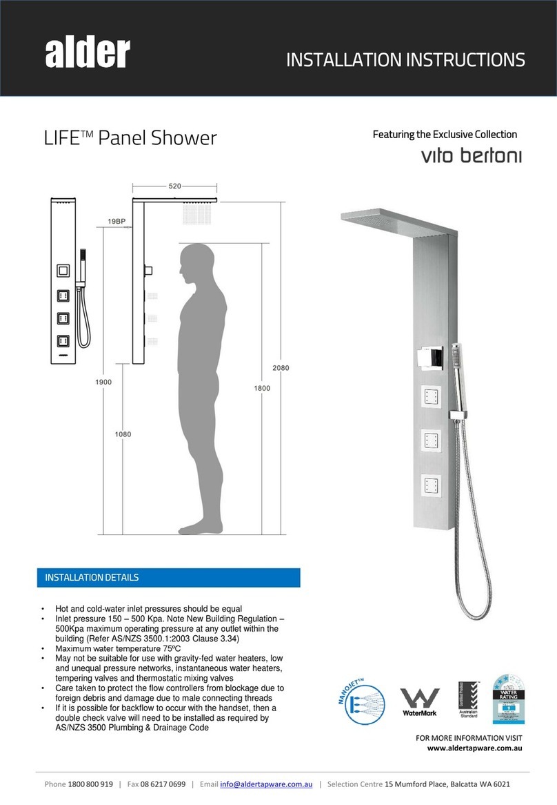 Alder LIFE installation instructions